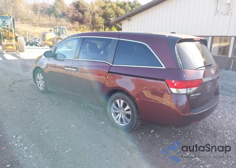 2016 Honda Odyssey Se from USA, damaged, VIN 5FNRL5H30GB117955